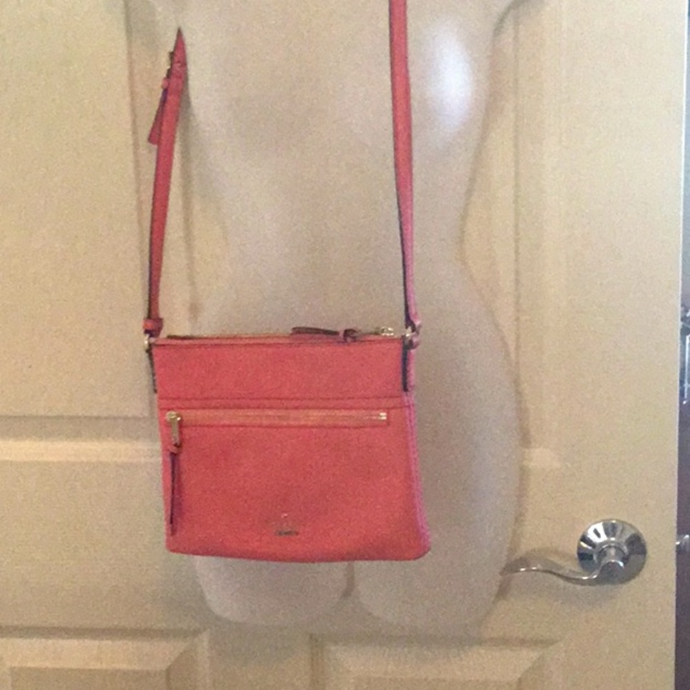Kate Spade coral crossbody bag NWOT